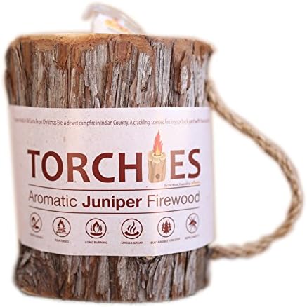 MacLean's Authentic Juniper Torchie Aromatic Portable Fire Log